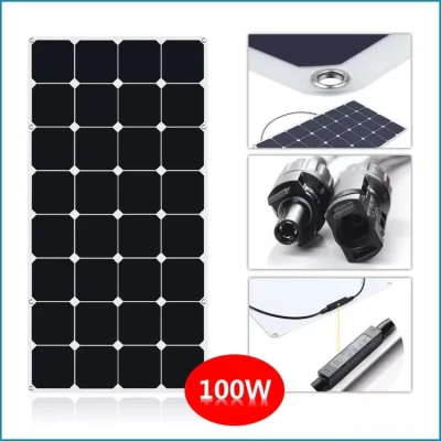 Mono 500 watts 520W prix du panneau solaire Inde lampadaires Eve Film USB