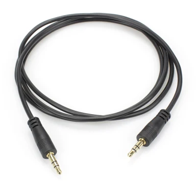 Câble Audio Jack Aux 3.5mm mâle à mâle, 1m, 3.5mm, pour téléphone, haut-parleur de voiture, prise casque MP4, câbles Audio à ressort 3.5